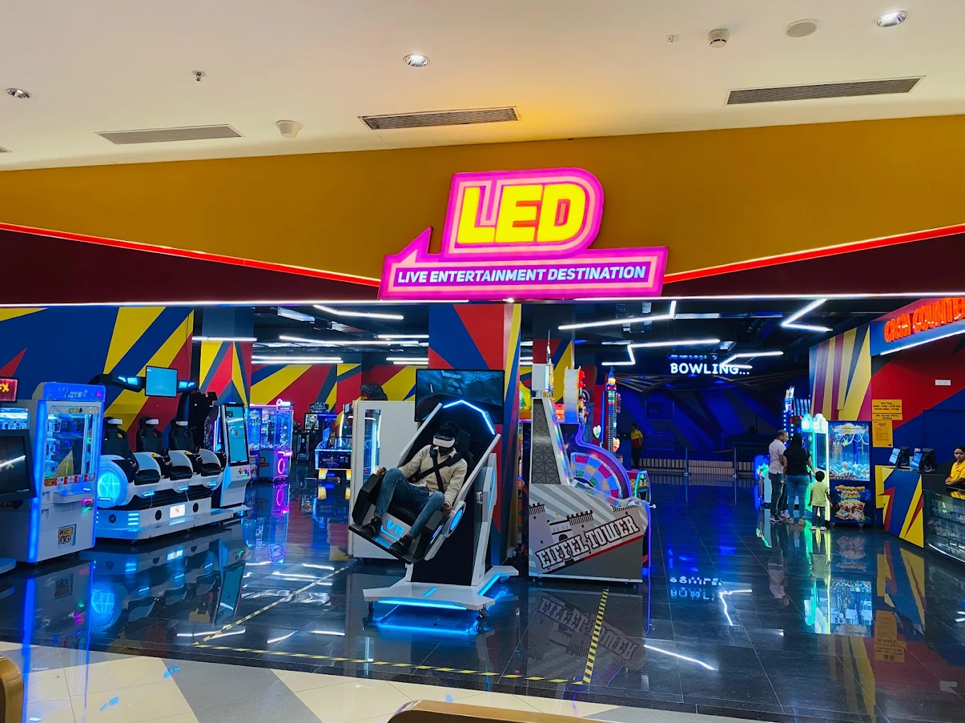 LED GAME ZONE URBAN SQUARE MALL UDAIPUR